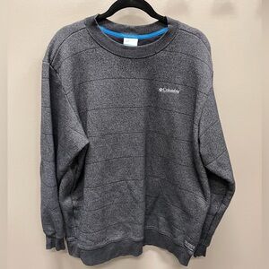 Columbia Men's Charcoal Crewneck Sweater